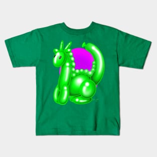 Balloon Dragon grrrrrr Kids T-Shirt